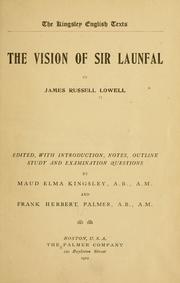Cover of: The vision of Sir Launfal