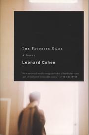 Cover of: The Favorite Game by Leonard Cohen