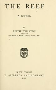 Cover of: The reef by Edith Wharton