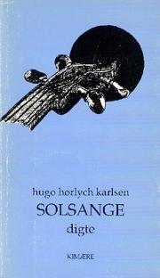 Cover of: Solsange: Digte