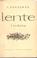 Cover of: Lente