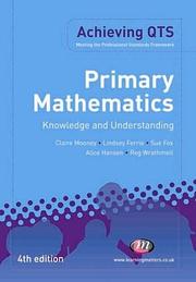 Cover of: Primary Mathematics: Knowledge and Understanding (Achieving QTS)