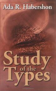 Cover of: Study of the Types by Habershon, Ada R.