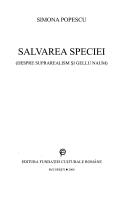 Salvarea speciei by Simona Popescu