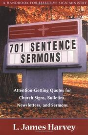 701 sentence sermons by L. James Harvey