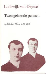 Cover of: Twee geleende pennen