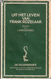 Cover of: Uit het leven van Frank Rozelaar by Lodewijk van Deyssel, Lodewijk van Deyssel