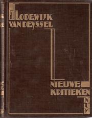 Cover of: Nieuwe kritieken