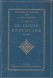 Cover of: De kleine republiek by Lodewijk van Deyssel