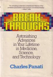 Cover of: Breakthroughs: Astonishing Advances in Your Lifetime in Medicine, Science, and Technology