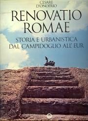Cover of: Renovatio Romae by D'Onofrio, Cesare