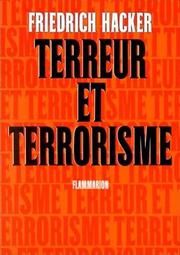 Cover of: Terreur et Terrorisme