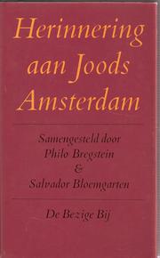 Cover of: Herinnering aan Joods Amsterdam