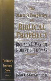 Cover of: The Master's Perspective on Biblical Prophecy