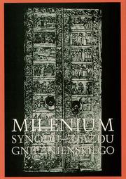 Cover of: Milenium Synodu-Zjazdu Gnieźnieńskiego by redakcja Jerzy Kłoczowski, Czesław Pest, Wojciech Polak.