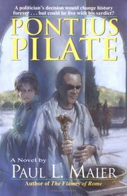 Cover of: Pontius Pilate: A Novel