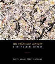 Cover of: The Twentieth century by Richard Goff ... [et al.].