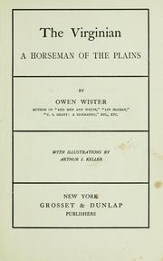 Cover of: The Virginian by Owen Wister