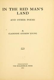 Cover of: In the Red mans̕ land | Claiborne Addison Young