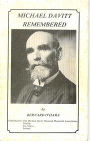 Cover of: Michael Davitt remembered.