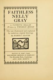Cover of: Faithless Nelly Gray: a pathetic ballad