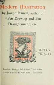 Cover of: Modern illustration by Joseph Pennell