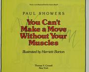 Cover of: You can't make a move without your muscles