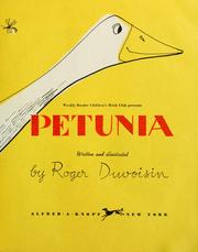 Petunia by Roger Duvoisin