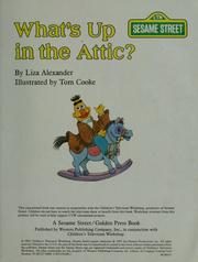 Cover of: What's up in the attic?