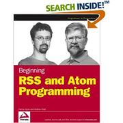 Cover of: Beginning RSS and Atom programming