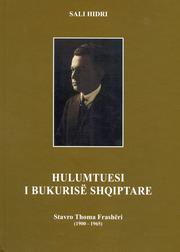 Cover of: Hulumtuesi i bukurise shqiptare: Stavro Thoma Frasheri