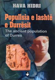 Cover of: Popullsia e lashte e Durresit