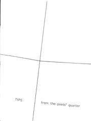 Cover of: Tips from the Poets' Quarter