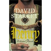Cover of: Henry by David Starkey