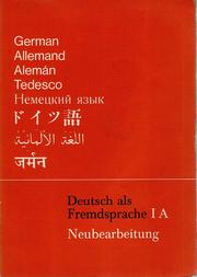Cover of: Deutsch als Fremdsprache