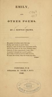 Cover of: Emily by J. Newton Brown