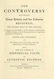 Cover of: William Knox on American taxation, 1769