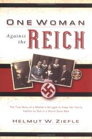 Cover of: One Woman Against the Reich