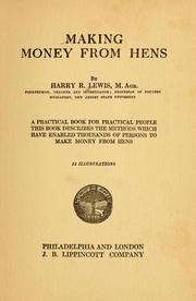 Cover of: Making money from hens