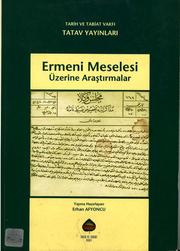 Cover of: Ermeni meselesi üzerine araştırmalar by yayına hazırlayan, Erhan Afyoncu.