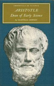 Cover of: Aristotle and Greek science.