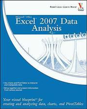 Cover of: Excel 2007 data analysis: your visual blueprint for creating and analyzing data, charts and PivotTables