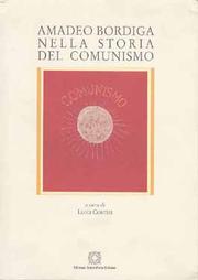 Amadeo Bordiga nella storia del comunismo by Luigi Cortesi
