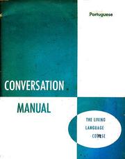 Cover of: Living language conversation manual: Portuguese.