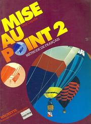 Cover of: Mise Au Point 2: Méthode de Français