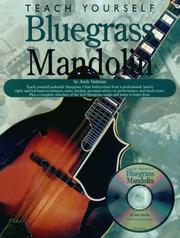 Cover of: Teach Yourself Bluegrass Mandolin (Teach Yourself Bluegrass) Bk/CD