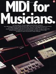 Cover of: MIDI for musicians by Craig Anderton
