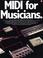 Cover of: MIDI for musicians