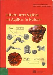 Cover of: Italische Terra Sigillata mit Appliken in Noricum