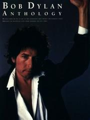 Cover of: Bob Dylan: Anthology (Bob Dylan)